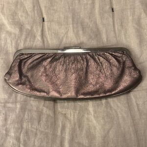 Banana Republic Shimmering Bronze Clutch